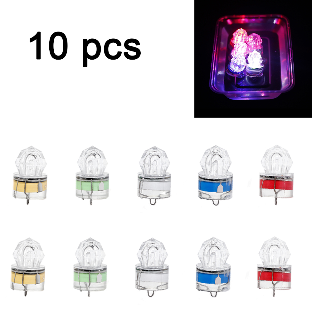 Underwater Flashlight - 10 pçs led lâmpada de pesca