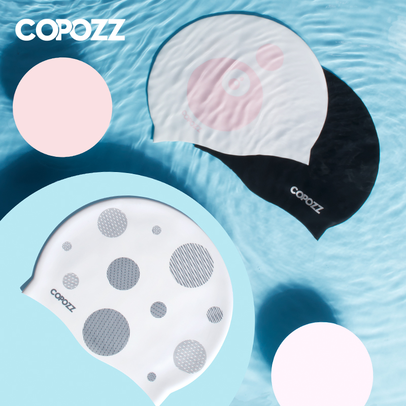 Aquatic Sports Hat - Copozz elástico de borracha de silicone,