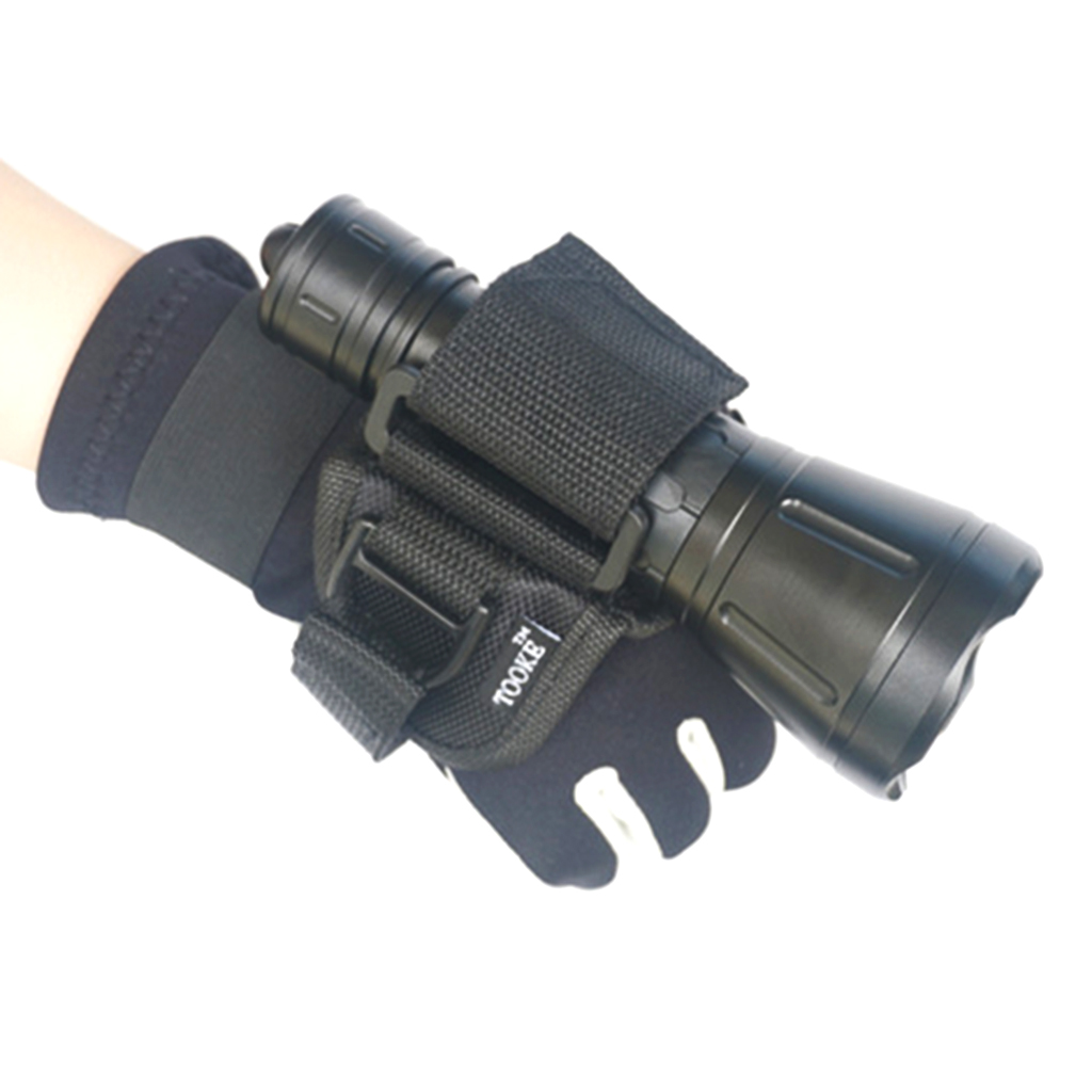 Mão livre luva para transporta - Underwater Flashlight avaliação e preço