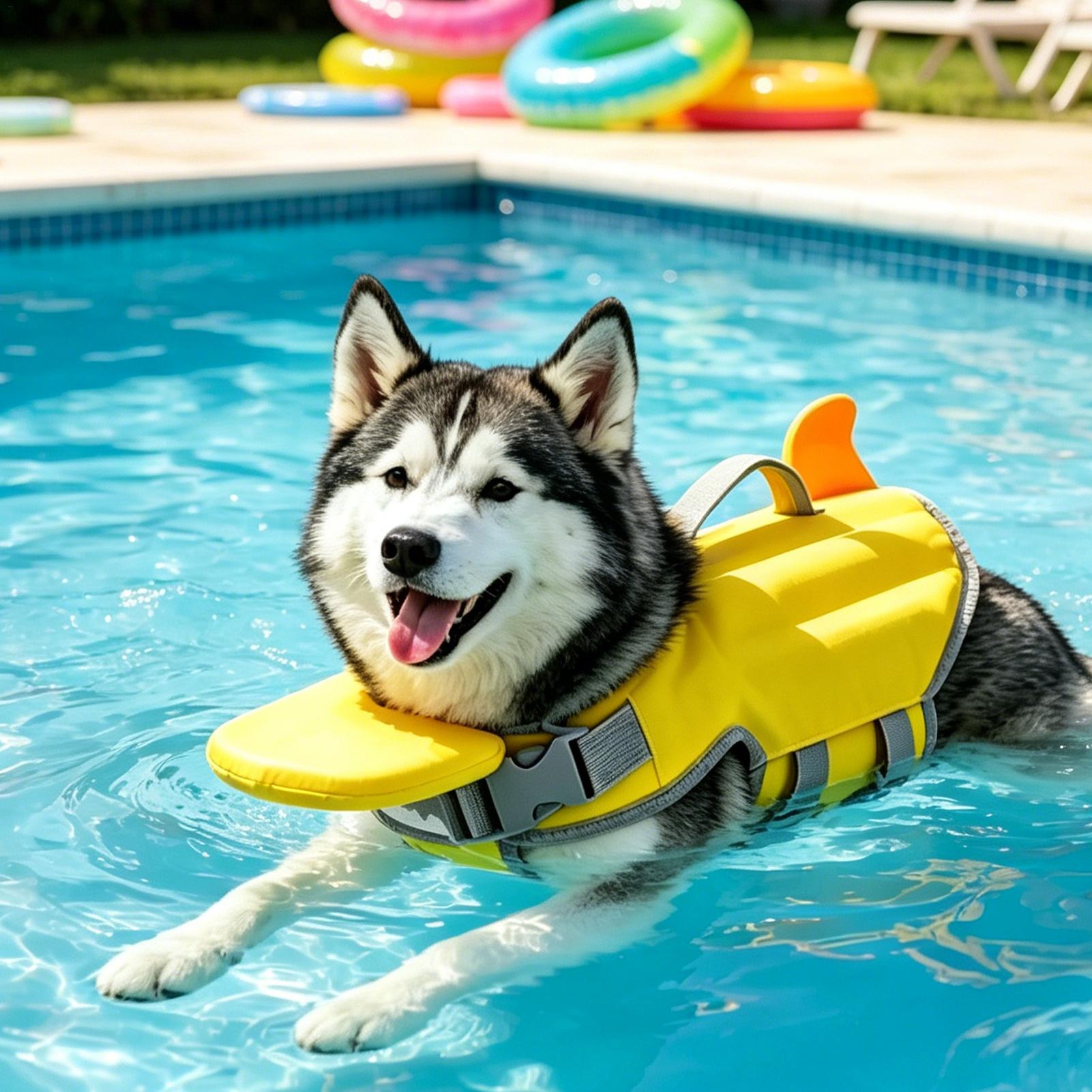 Colete Salva-Vidas para Cães d - Life Jacket Buoyancy avaliação e preço