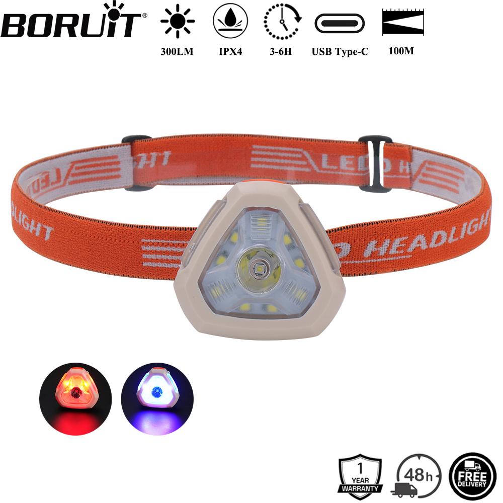 Boruit 300lm tampa clipe led f - Aquatic Sports Hat avaliação e preço