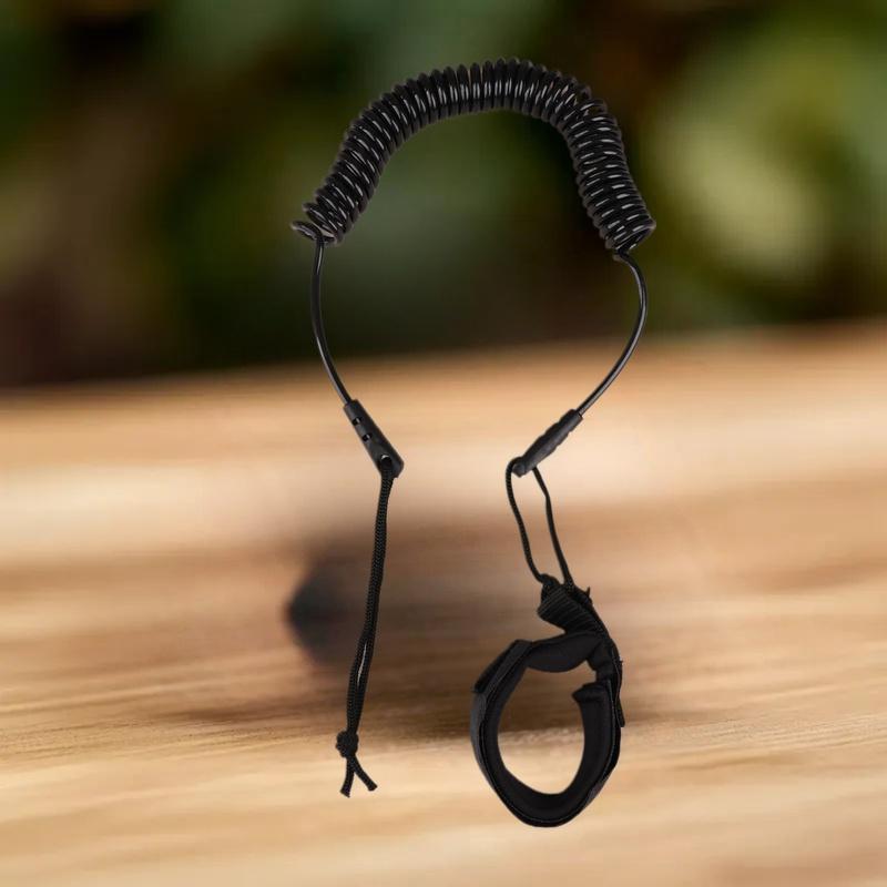 Trela elástica enrolada no tor - Surfboard Leash Ankle avaliação e preço