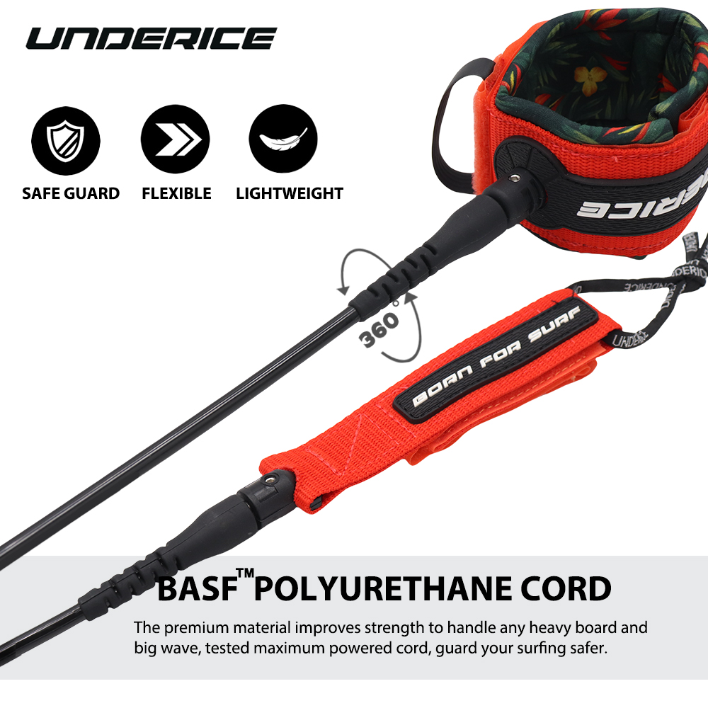 Corda de Segurança UICE para P - Surfboard Leash Ankle avaliação e preço