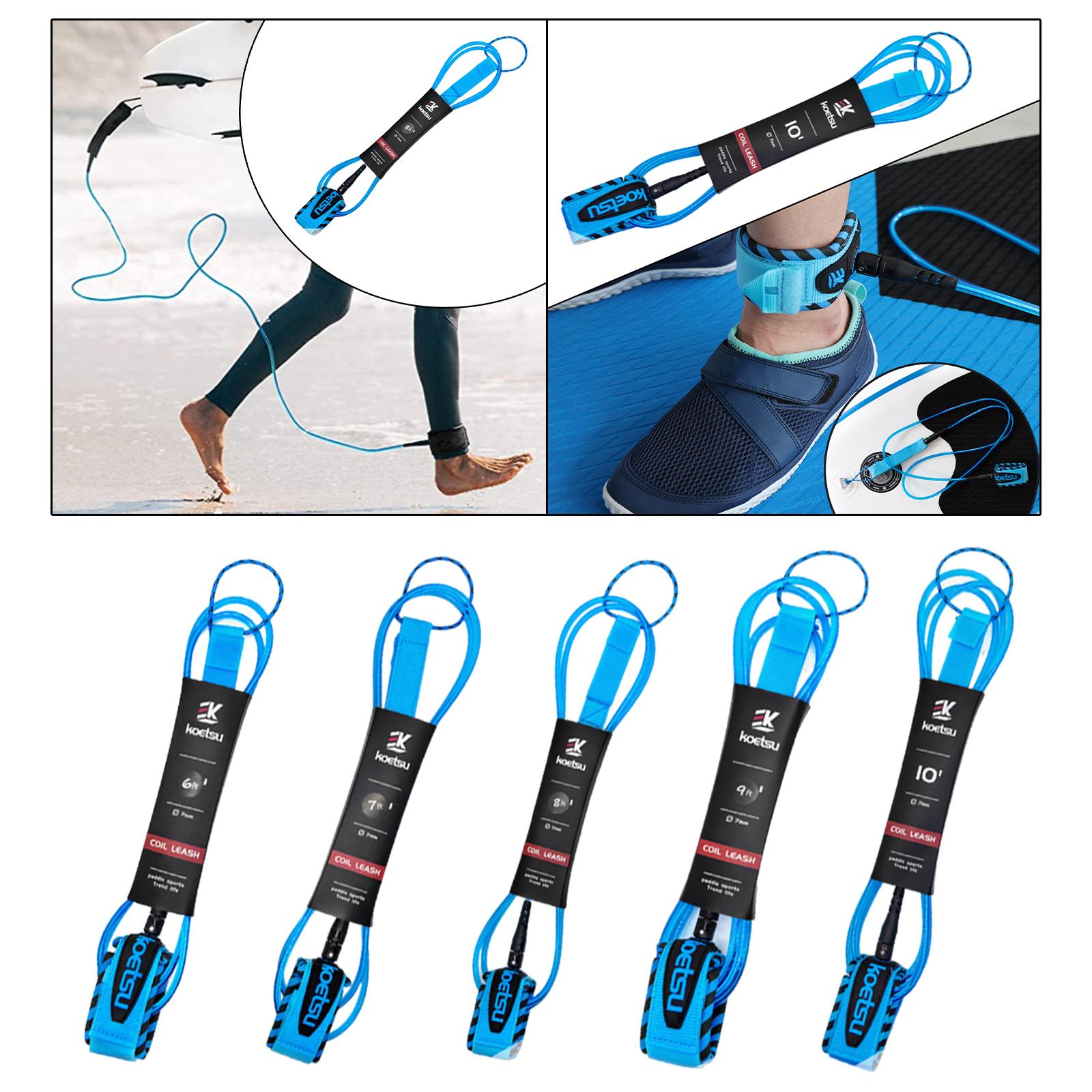 Trela de prancha de surf portá - Surfboard Leash Ankle avaliação e preço