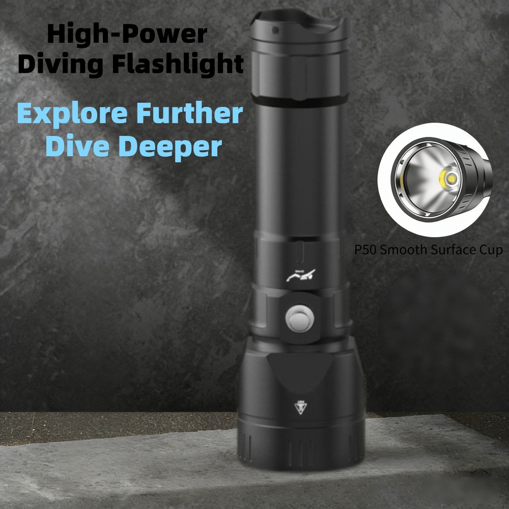 Lanterna de Mergulho Potente à - Underwater Flashlight avaliação e preço