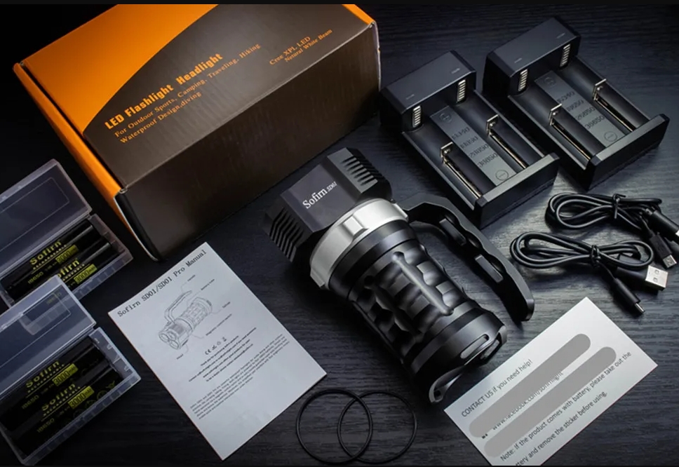 Lanterna LED de Mergulho Ultra - Underwater Flashlight avaliação e preço