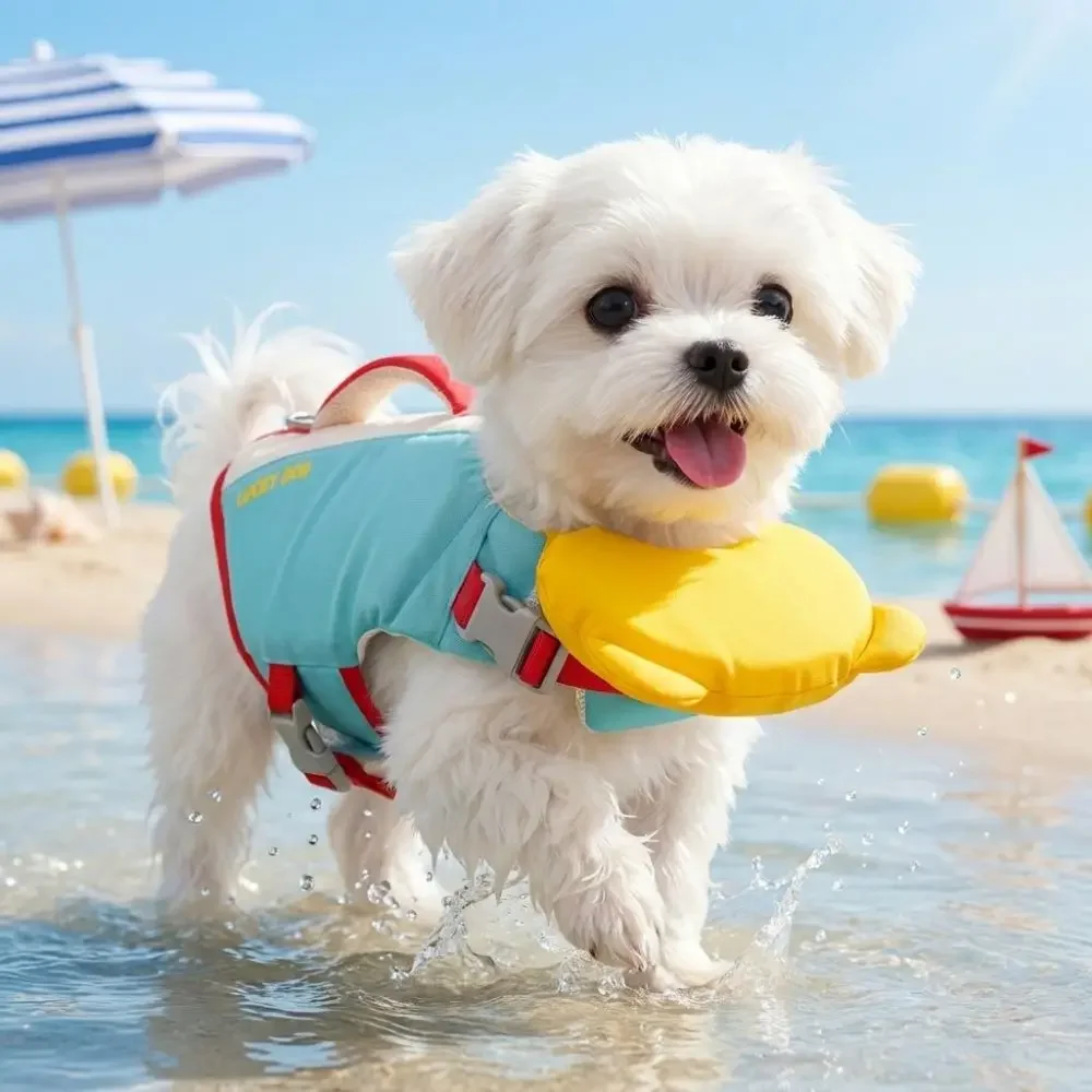 Colete Salva-Vidas para Cães c - Life Jacket Buoyancy avaliação e preço