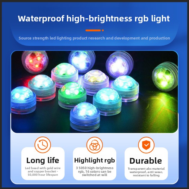 Controle remoto rgb flash deco - Underwater Flashlight avaliação e preço